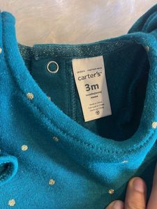 Carter’s Teal Blue Baby Dress (3m)