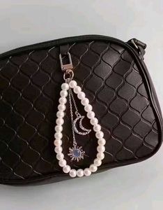 Pearl & Charm Tote Bag Decor