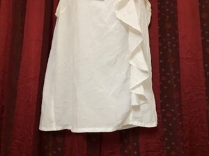 S&amp;W  Fashion White Sleeveless Top