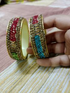 Heavy Stone Bangles