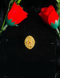 Gold Plated Adjustable Ring