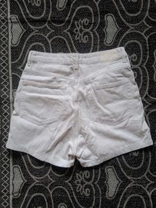 White Shorts