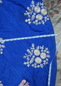Embroidered A-Line Skirt