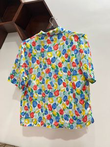 Floral Print Tulip Top