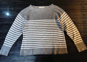 Striped Pullover Sweater