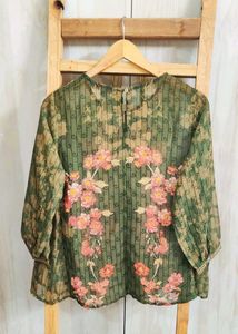 Floral Print Top size-44