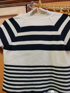 Striped Knit Top