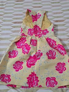 Floral Girls Dress Bust 14inch