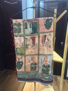 Printed saree