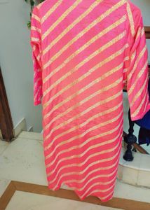 Striped Pink Kurta