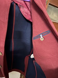 Maroon Casual Jacket
