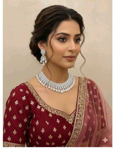 Elegant Diamond Necklace new with tag