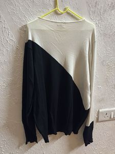AND Color Block Sweater
