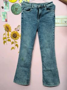 Kraus Jeans-women Bootcut High-Rise Heavy Fade