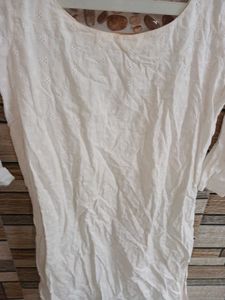 shiffi work White Kurta