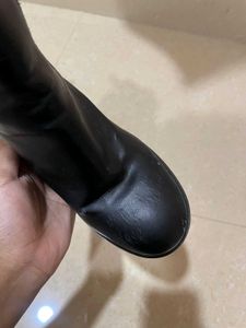 Black Heeled Boots