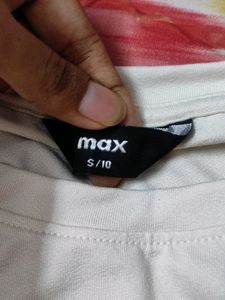 Baggy Top With Padded Shoulders