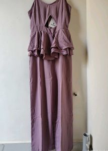 Elegant Lavender Jumpsuit