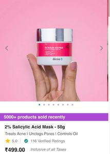 2% Salicylic Acid Clay Face Mask