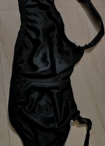 Imported Striped Sports Bra