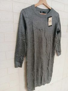 Gray Hollister Sweater Dress