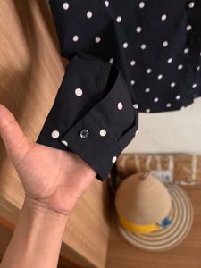 Mark &amp; spencer Collection Women Polka Dot Shirt
