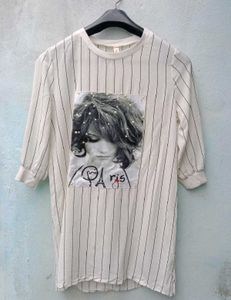 New With Tag Cute Stripped Y2k Top