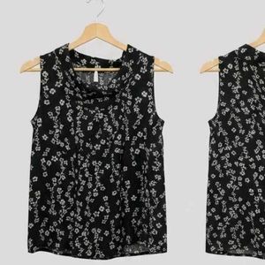 Floral Sleeveless Top