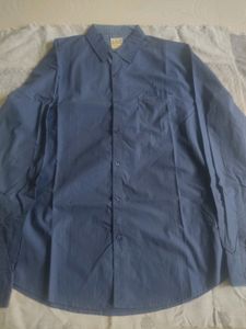 Mens Navy Blue Shirt