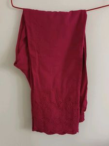 Floral Pink Kurta+Pants Set