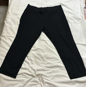 M&S Black Trouser For Women In 2XL