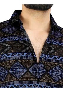 Patterned Men&#39;s Shirt