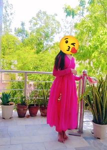 Anarkali Front Cut With Pant