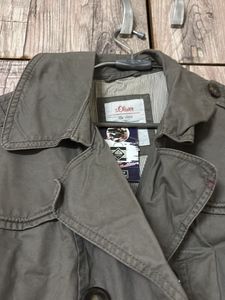 Olive Green Trench Coat