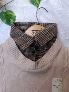 Y2k Knit Vest Pullover