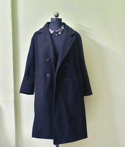 Elegant Black Overcoat
