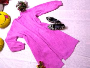 Pink Fuzzy Cardigan
