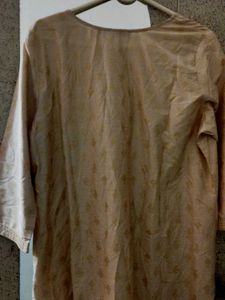 Elegant Beige Kurta