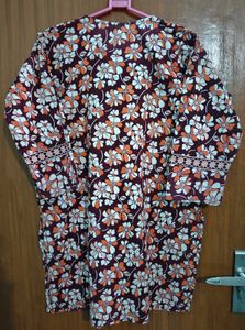 Flower Print Kurti