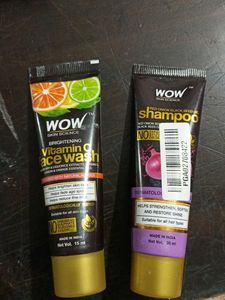 Wow Skin Science Shampoo And Facewash