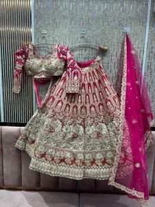 Gorgeous Yellow Lehenga Choli With Dupatta