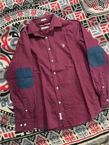 U.S. Polo Assn. Maroon Shirt
