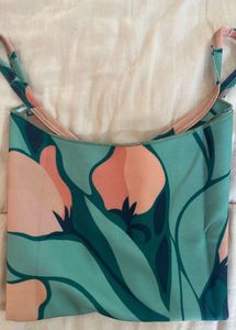 Cute multi color flower themed tank top