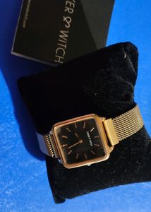 Joker And Witch Black Analogue Watch