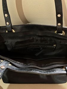 STUDIO 9 Classic black tote bag