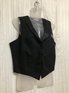 Black Formal Waistcoat