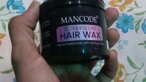 Mancode Ultra Holding Strong Crystal Clear Hairwax