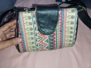 Jaipuri Print Sling Bag