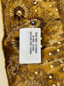 Semi Stitched Bridal Party Lehenga