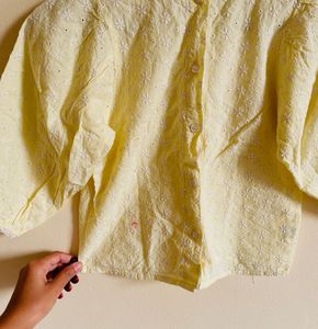 Cute Yellow Blouse